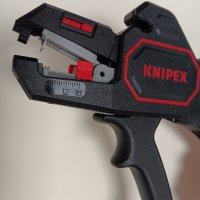 KNIPEX Клещи автоматични за сваляне на изолация, оголване на кабели KNIPEX 12 62 180, 0,2-6,0 mm², снимка 8 - Клещи - 39151625