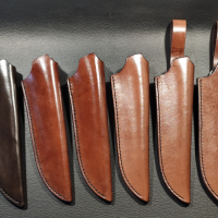 Качествени ръчно изработени кожени кании, снимка 5 - Ножове - 44655022