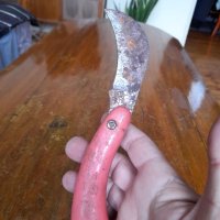 Старо лозарско,овощарско ножче,нож #8, снимка 5 - Антикварни и старинни предмети - 41537482