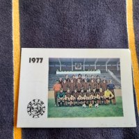 Календарче Локомотив София 1977, снимка 1 - Колекции - 41065275