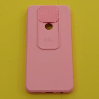 калъф за Xiaomi Redmi Note 9 силиконов подплатен защита на камерата розов, снимка 2 - Калъфи, кейсове - 41061981