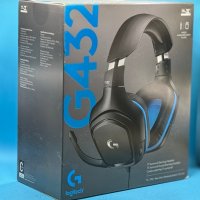 НОВО!!! Слушалки Gaming Logitech G432, Surround 7.1, Мultiplatform, Черни, снимка 3 - Слушалки и портативни колонки - 44476435