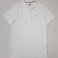 Tommy Jeans Polo Shirt оригинална тениска L памучна поло фланелка, снимка 1 - Тениски - 42235325