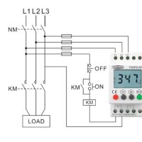 TOMPD-8S, Регулируема защита от ниско/свръх напрежение на 380V за шина, снимка 3 - Друга електроника - 44383357