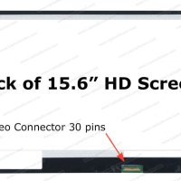 Матрица за лаптоп N156BGE-E31 15.6" eDP 30 пин, матова за Lenovo G50-70, HP 255 G5, Dell E5570 и др., снимка 3 - Части за лаптопи - 44288687