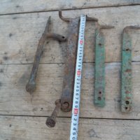 Стари ковани панти за порта, снимка 3 - Антикварни и старинни предмети - 39758036