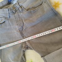 Дамски сиви дънкови панталонки M+подарък, снимка 5 - Къси панталони и бермуди - 41376705