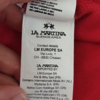 La Martina IBIZA Pique Cotton Slim Fit Mens Size S ОРИГИНАЛНА Тениска!, снимка 6 - Тениски - 41729317