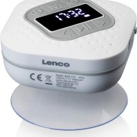 Радио за баня /Lenco BAR-013 /IPX4 Bluetooth високоговорител - Hands-Free функция-Вендуза, снимка 2 - Слушалки и портативни колонки - 44306616