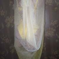 Ефирен шал/ парео в преливащо се  бяло към жълто, снимка 6 - Шалове - 41326522