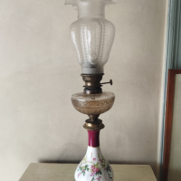 газова (газена) лампа арт нуво, снимка 1 - Други ценни предмети - 44805540