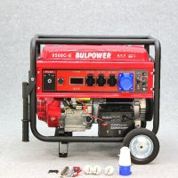 Генератор За Ток Газ-Бензин BULPOWER 8.5kW - Монофазен , снимка 4 - Генератори - 41139546