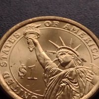 Възпоменателна монета 1 долар LYNDON B. JOHNSON 36 президент на САЩ (1963-1969) за КОЛЕКЦИЯ 37756, снимка 11 - Нумизматика и бонистика - 40765060