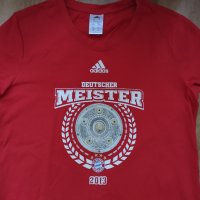 Bayern Munchen / Adidas - дамска футболна фен-тениска на Байерн Мюнхен L, снимка 4 - Тениски - 41935149