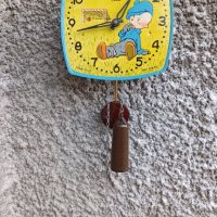 Стар стенен часовник - Маяк - детски - Сделано в СССР, снимка 6 - Антикварни и старинни предмети - 38780520