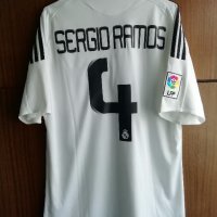 Real Madrid Sergio Ramos Adidas оригинална тениска фланелка Реал Мадрид Серхио Рамос М 2008/2009, снимка 1 - Тениски - 41894120