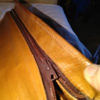 Маркова женска чанта за ръка-през рамо-естествена кожа  28х17см, снимка 7 - Чанти - 34302139