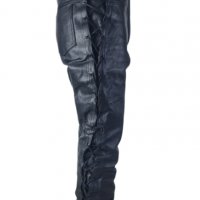 №2260 Дамски кожен панталон с връзки, снимка 2 - Аксесоари и консумативи - 39014802