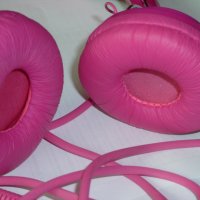 Розови слушалки, снимка 3 - Слушалки и портативни колонки - 40609559