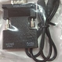 Кабели HDMI към VGA Адаптери Конектори, снимка 8 - Кабели и адаптери - 42701484