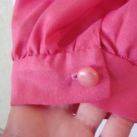 Ярко розова риза / блуза, снимка 3 - Ризи - 35924814