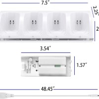 Зарядно устройство за геймпад за Nintendo Wii, снимка 6 - Аксесоари - 42230169