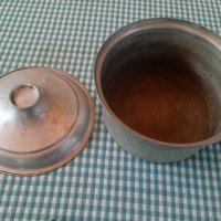 Стара алуминиева тава с капак, снимка 4 - Съдове за готвене - 41435432