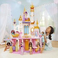 Disney Princess Замък на принцесите Къща за Кукли Музикален Дисни, снимка 2 - Кукли - 39375047