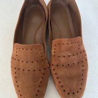 Мокасини естествен велур, снимка 1 - Дамски ежедневни обувки - 41832110