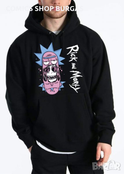 Суичър унисекс без цип RICK and MORTY, снимка 1