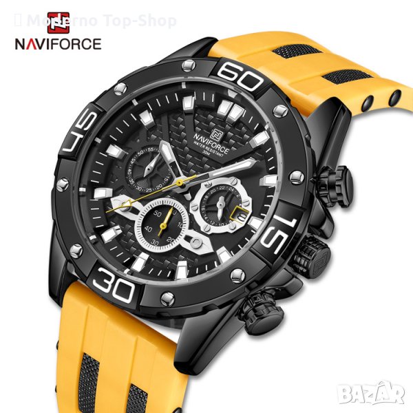 Мъжки часовник NaviForce Хронограф NF8019T BBY., снимка 1