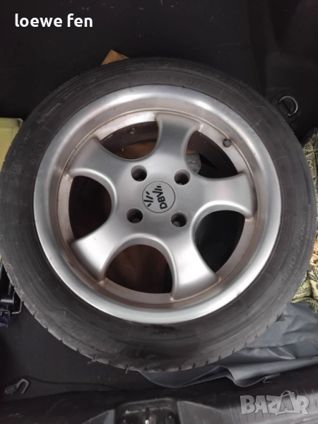 Рядък Модел Джанти DBV 4 114,3 - 16 - 7,5j - et35 , централен отвор 72 , снимка 1