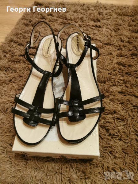 Страхотни сандали Hush puppies, естествена кожа, снимка 1