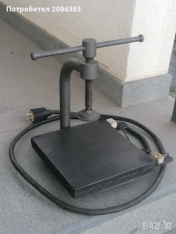Преса за вулканизация и нагревателна плоча на 220в, снимка 1