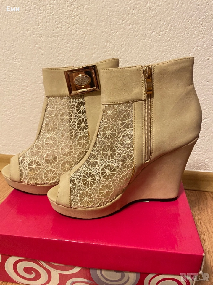 Дамски обувки на платформа, снимка 1