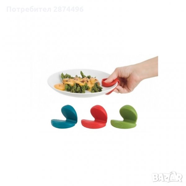 1277 Силиконова ръкохватка за горещи съдове, снимка 1