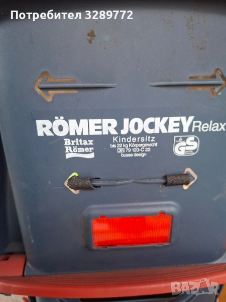 детско столче за колело, снимка 1