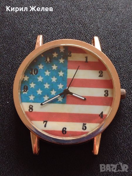 Много красив дамски часовник с Американския флаг перфектен 38015, снимка 1