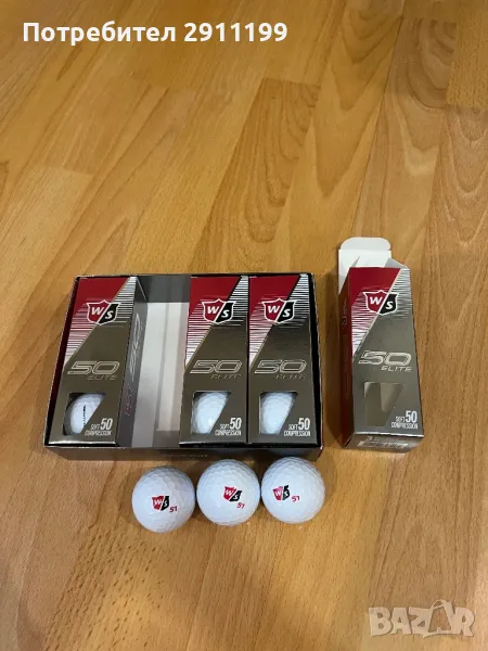 Топки за голф Wilson, 12бр., снимка 1
