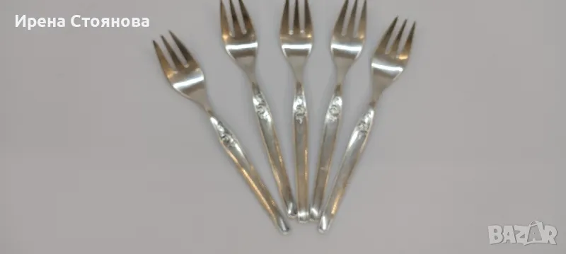 5 броя посребрени десертни вичлички Bruckmann 90  , снимка 1