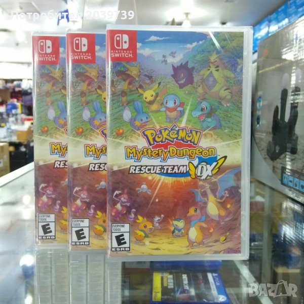 Чисто Нова игра Pokemon Mystery Dungeon конзола нинтендо Nintendo Switch, снимка 1