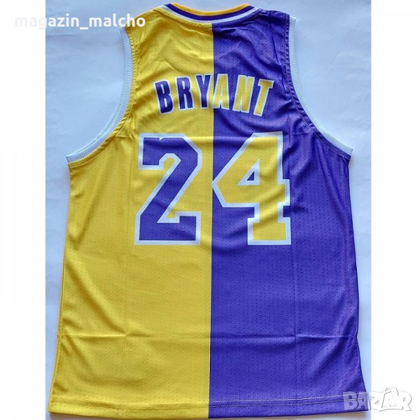 Мъжки Баскетболен Потник – NBA LOS ANGELES LAKERS KOBE BRYANT 24;  размери: M, L, XL и 2XL, снимка 1