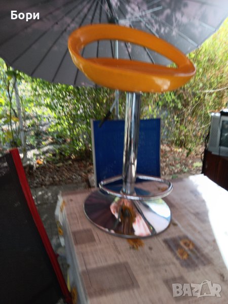 Бар стол с амортесьор , снимка 1