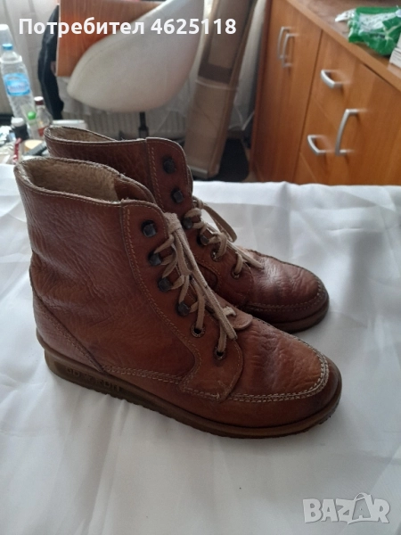 Спортни Боти ROBUSTO естествена кожа , снимка 1