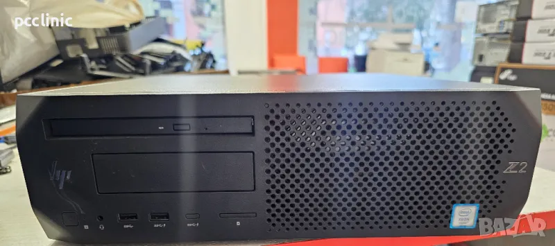 HP Z2 SFF G4 intel xeon E-2126G 4.50Ghz | DDR4 |3 M.2 Slot | windows 11 ready компютър | 6м гаранция, снимка 1