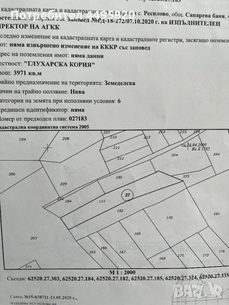 Глухарска кория 3971кв. м. 8 лв, снимка 1