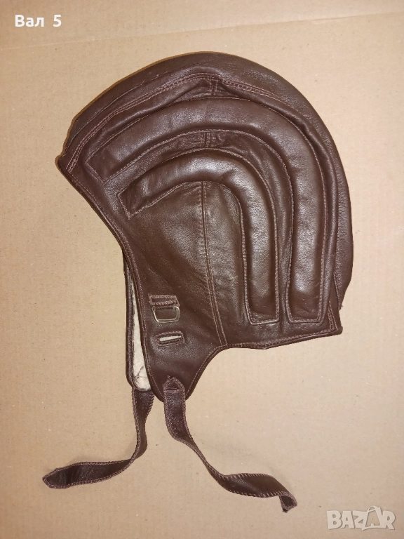 Старо зимно парашутно боне - БНА , НРБ . Неупотребявано, снимка 1