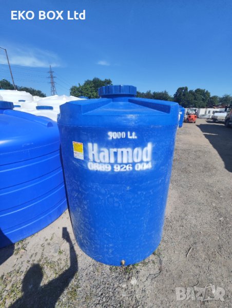 3т/3м3/3000л. цистерни/бидони/резервоари за вода, горива, торове и други! Статичен монтаж!!!, снимка 1