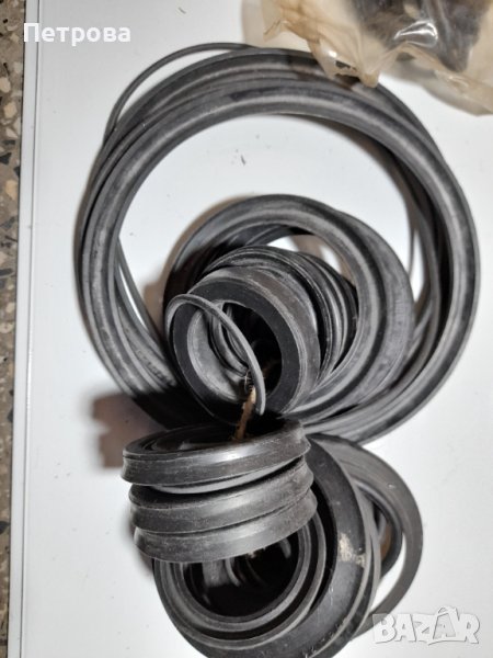 Гумен пръстен, уплътнение, маслоустойчив български от соца, снимка 1