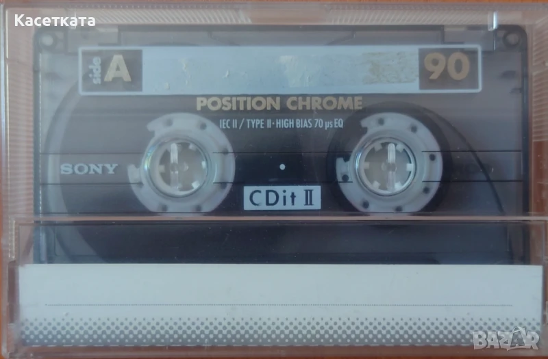 Аудио касета Sony chrom 90 мин., снимка 1